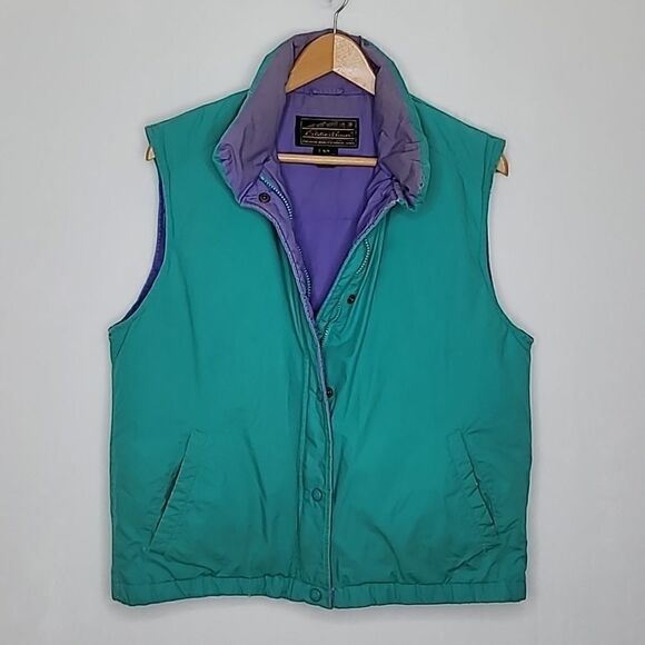 Vintage Eddie Bauer Goose Down Vest Size Medium - Picture 1 of 13